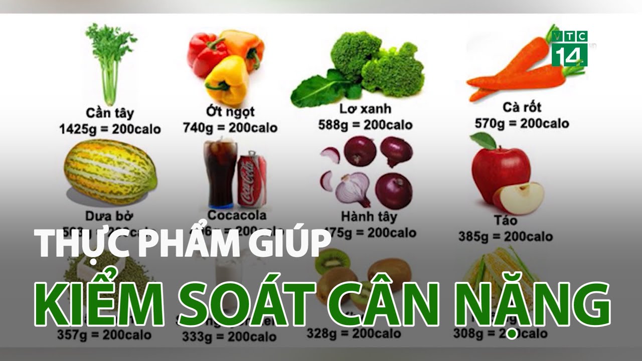 Những thực phẩm giúp kiểm soát cân nặng an toàn và hiệu quả | VTC14