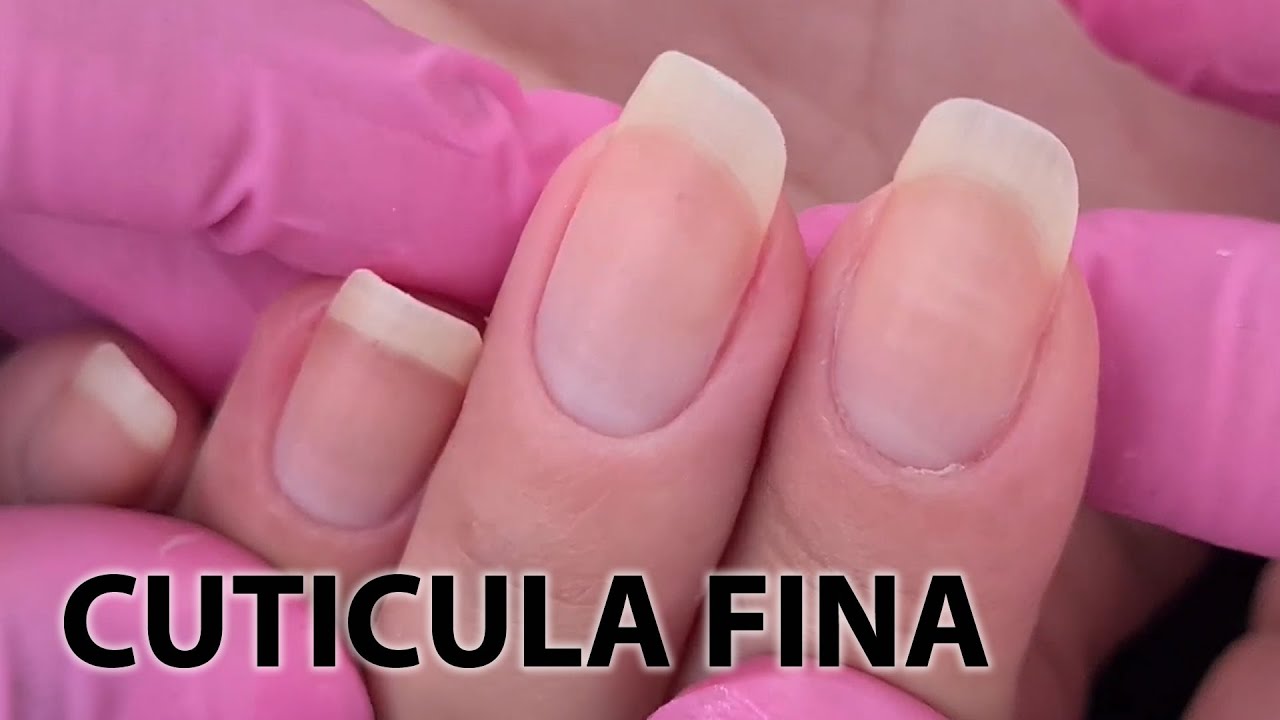 Como Fazer Cutilagem Fina ”Sem Tirar Bife” - Parte 1