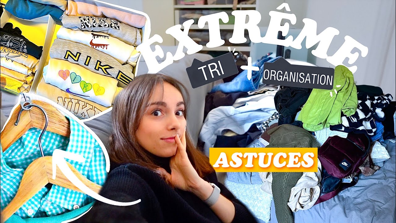 10 ASTUCES POUR GARDER TON DRESSING RANGÉ & ORGANISÉ