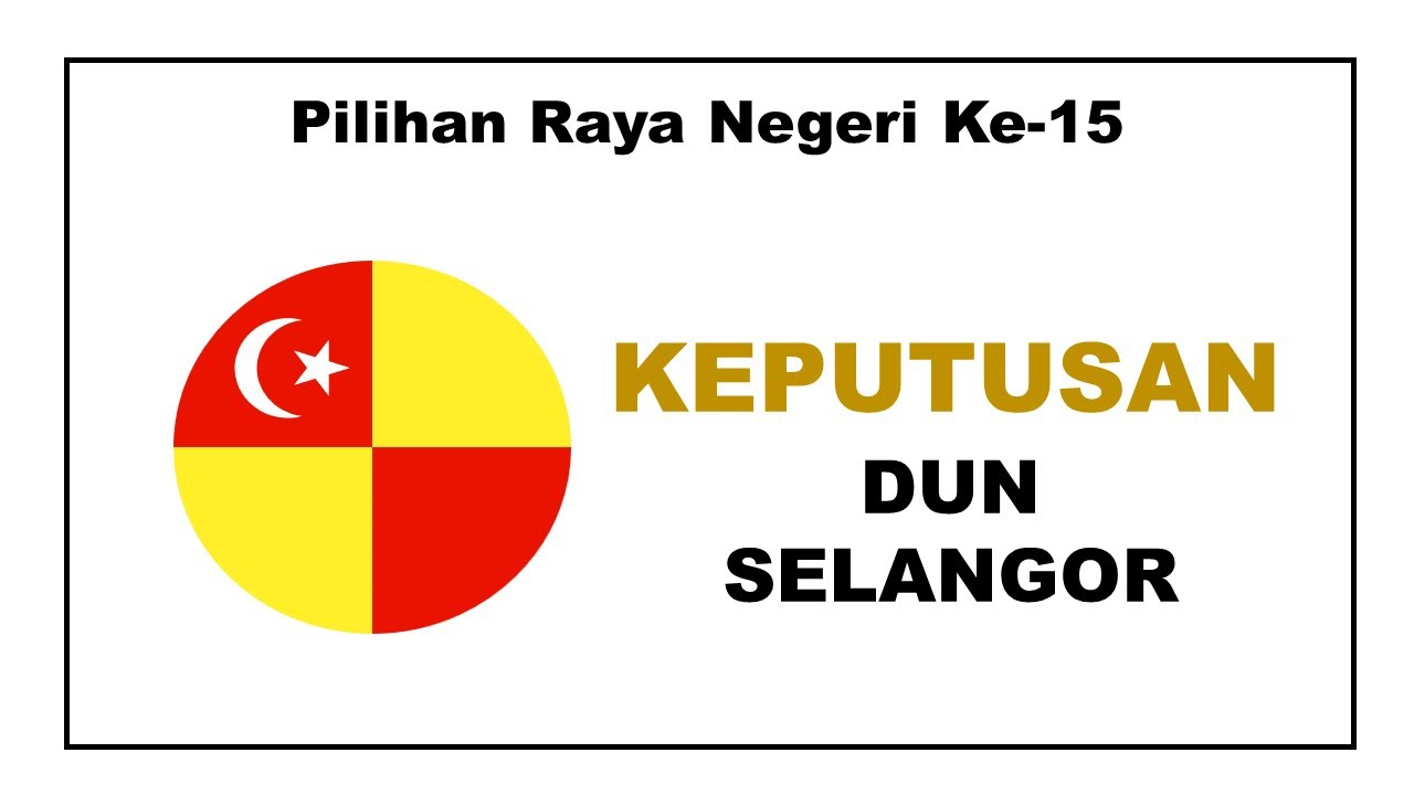 【PRN15】Keputusan DUN Selangor #PRN6N prn #selangor #keputusan