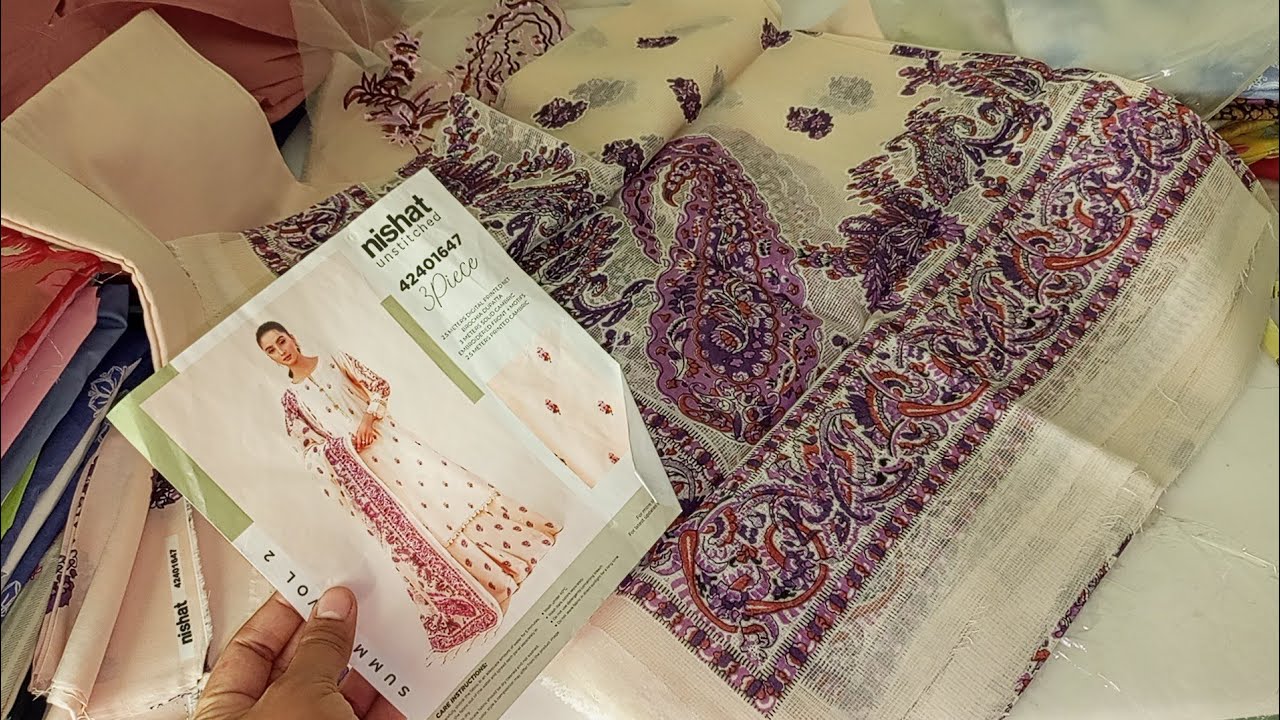 Nishat,Most Beautiful Eid collection order now what's aap 0300-7026052