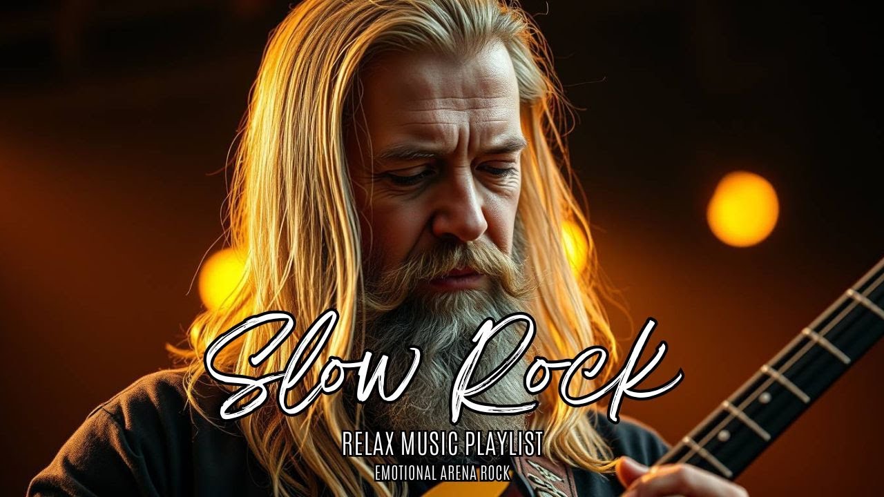 🔥 Epic Slow Rock x Classic Rock Ballads &mdash; Powerful Vocals and Emotional Guitar Solos 🎸🎧