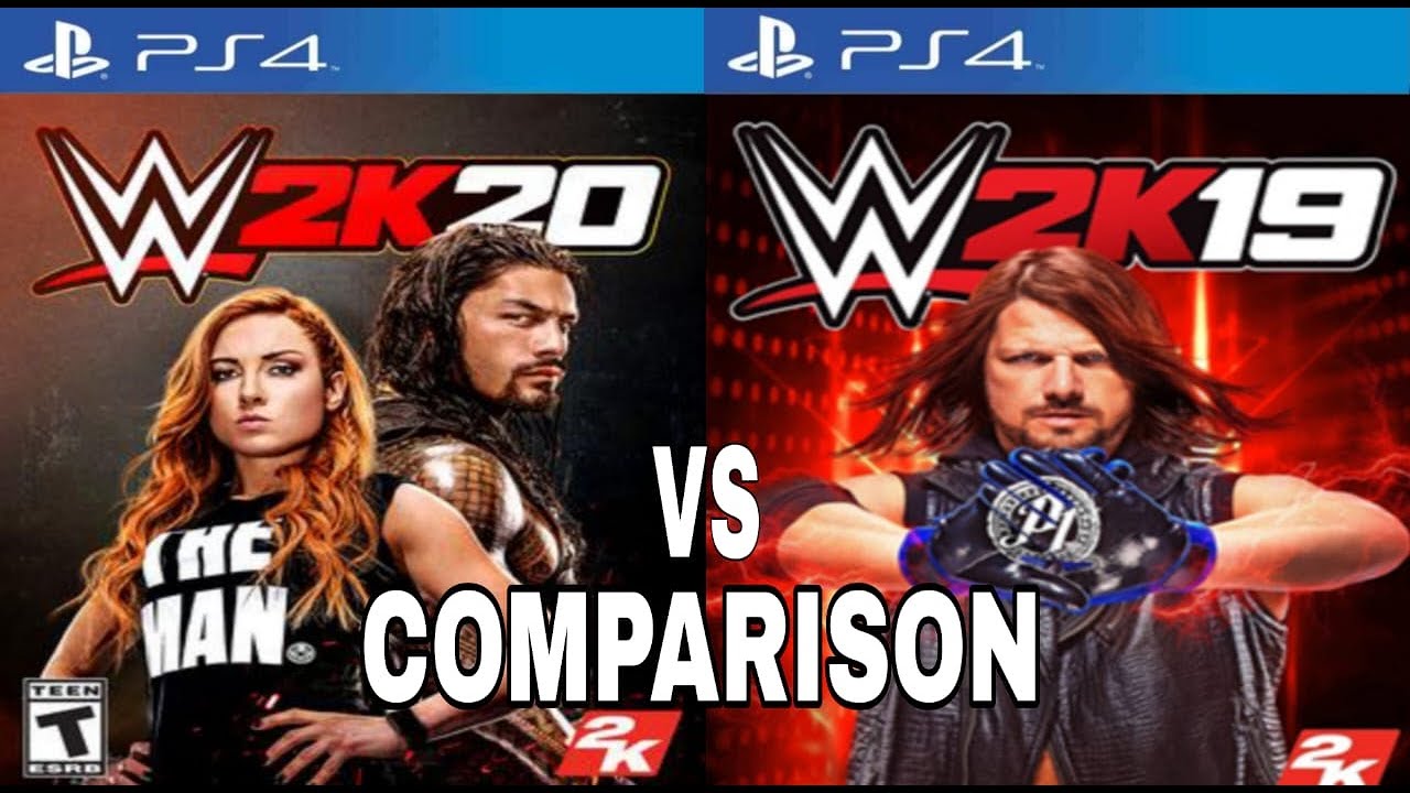 WWE 2k20 против WWE 2k19 PS4