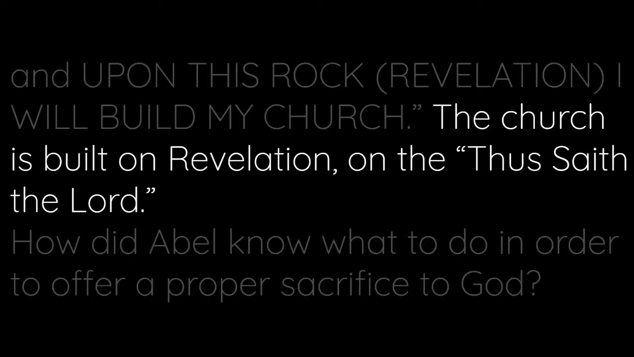 01  The Revelation Of Jesus Christ