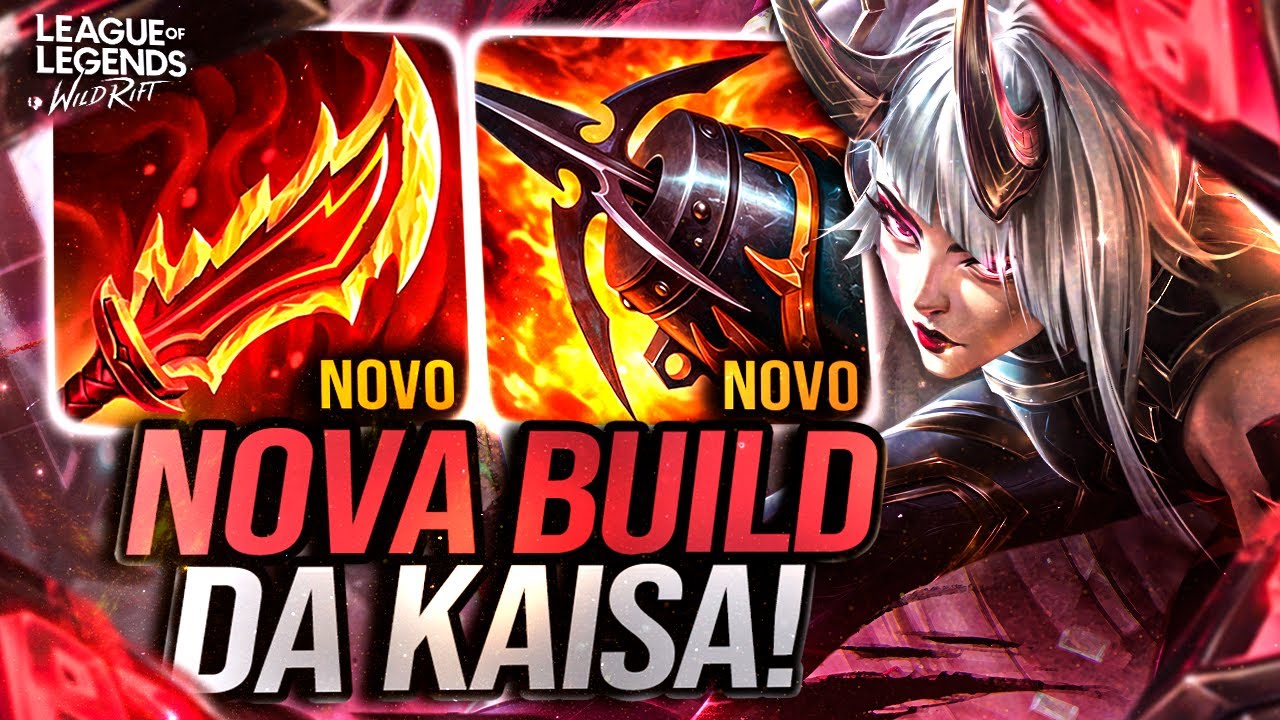 OS NOVOS ITENS DEIXARAM A KAI'SA ABSURDAMENTE FORTE! VAI QUEBRAR O JOGO? | LoL Wild Rift