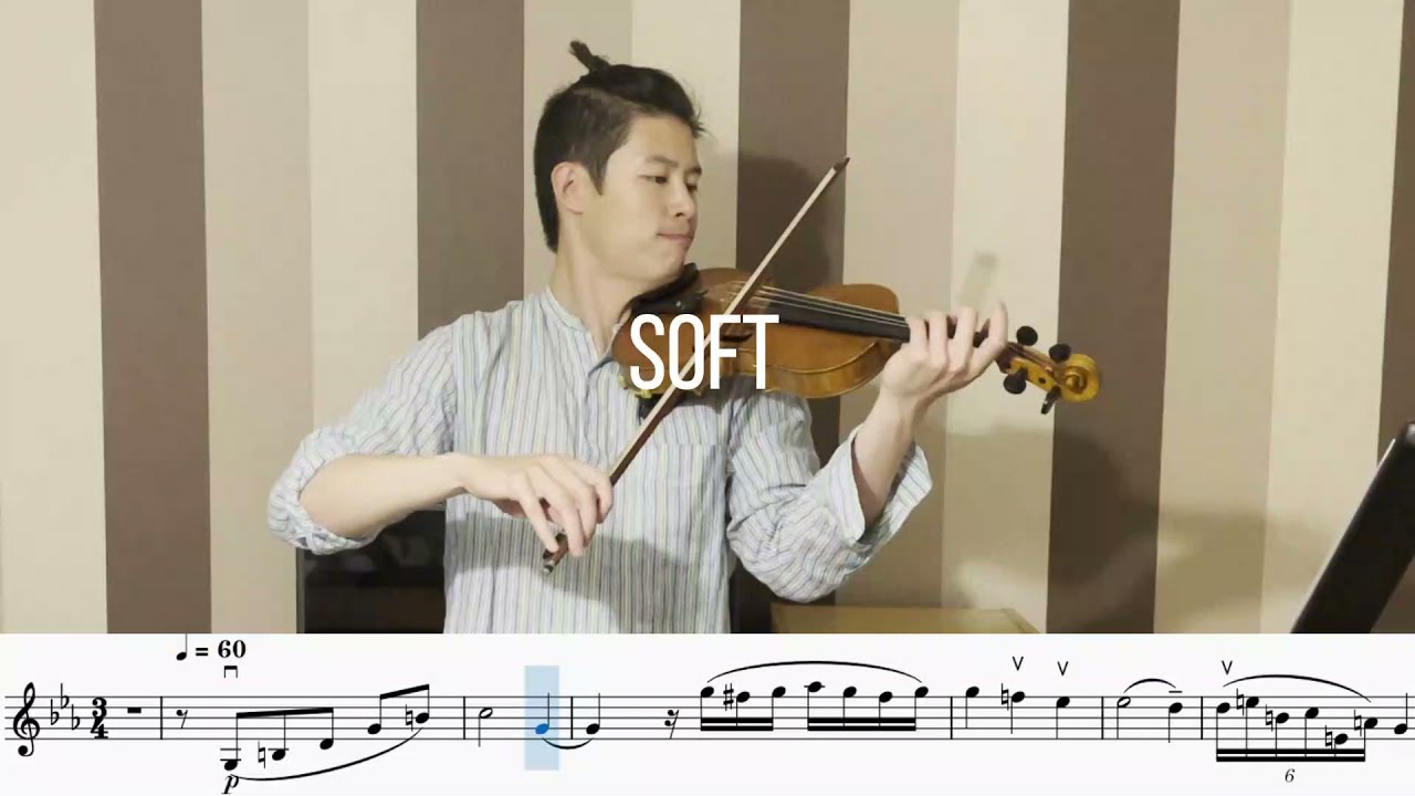 Andante from Violin Sonata in E♭ 2nd movt (Grade 6) - PlayAlong Series