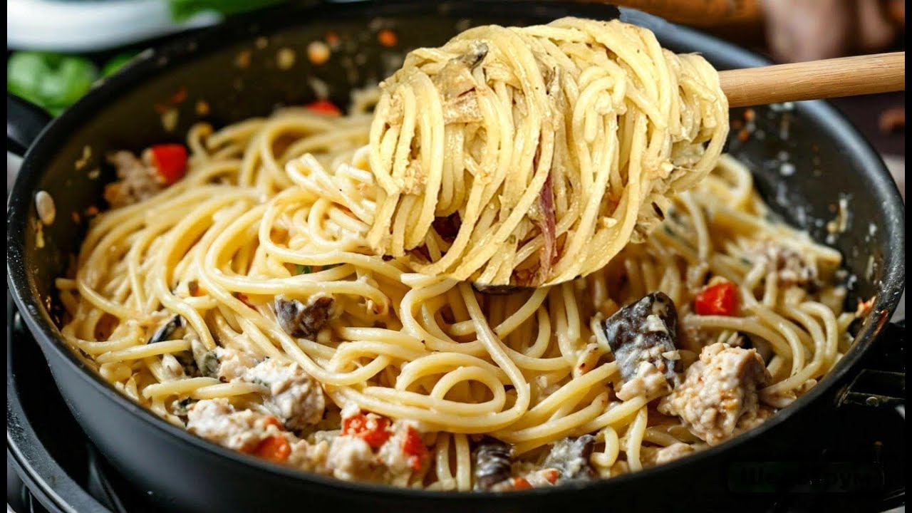 10 Minuten Wunder! Die perfekte cremige Pasta! Das beste Rezept für ein magisches Abendessen!