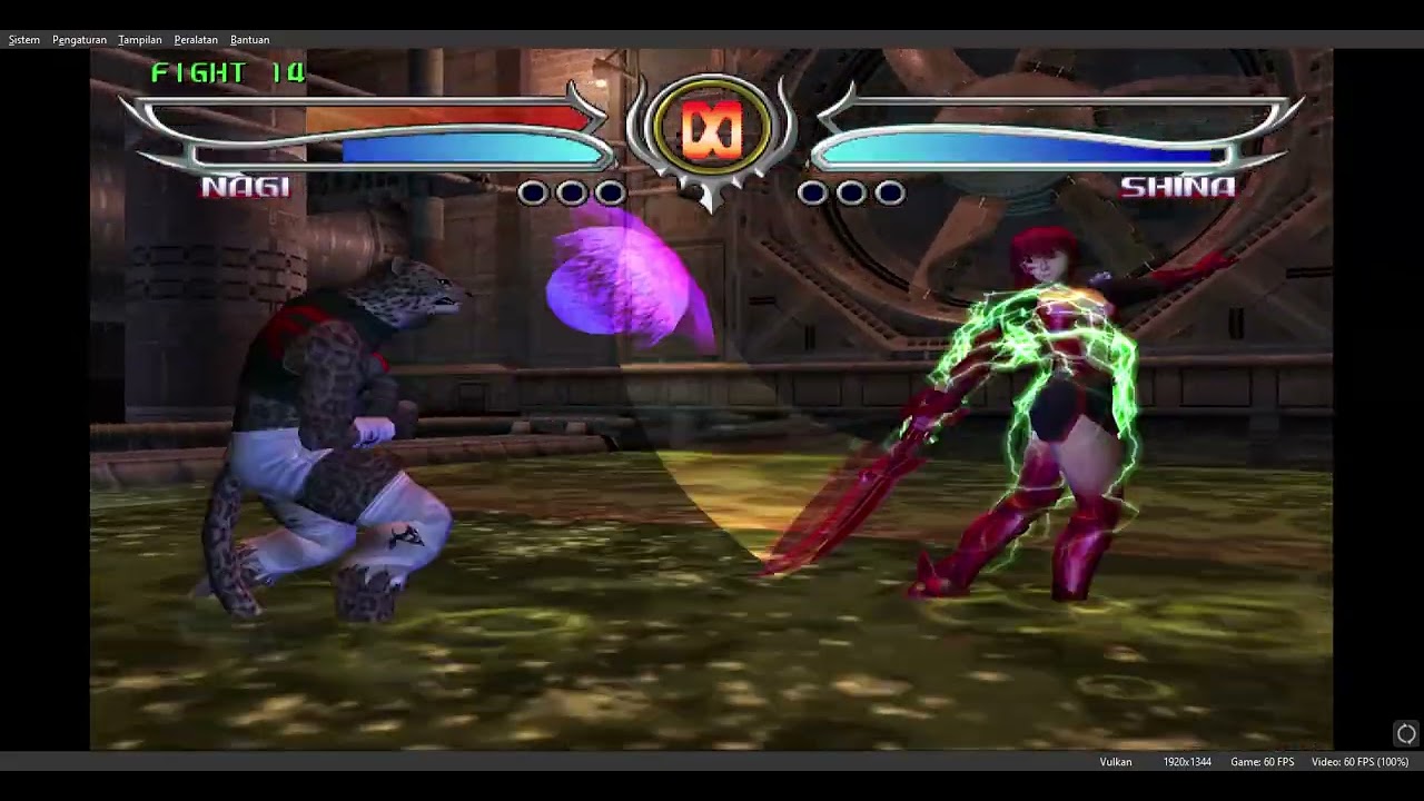 Bloody Roar 4 - Nagi vs Shina