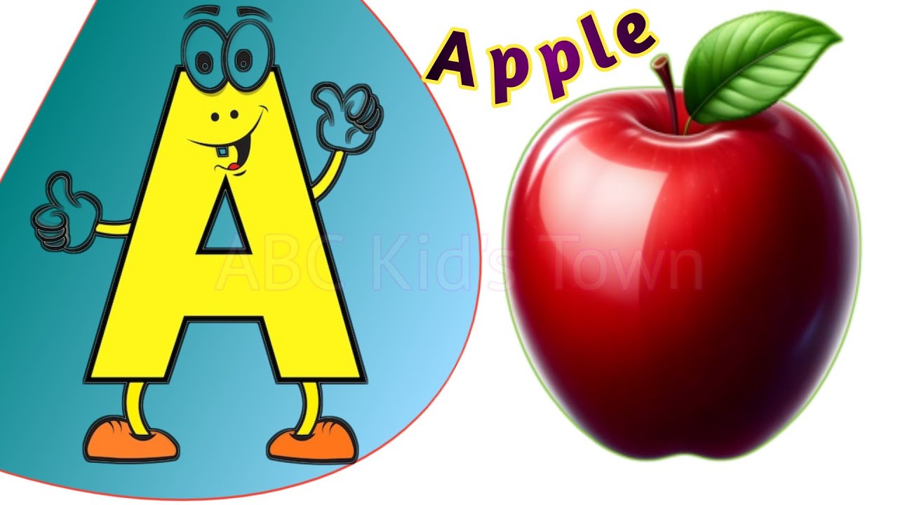 Kiddos phonics song/Nursery rhymes/A for Apple/Kindergarten Study zone/Toddler Tone/ABC's