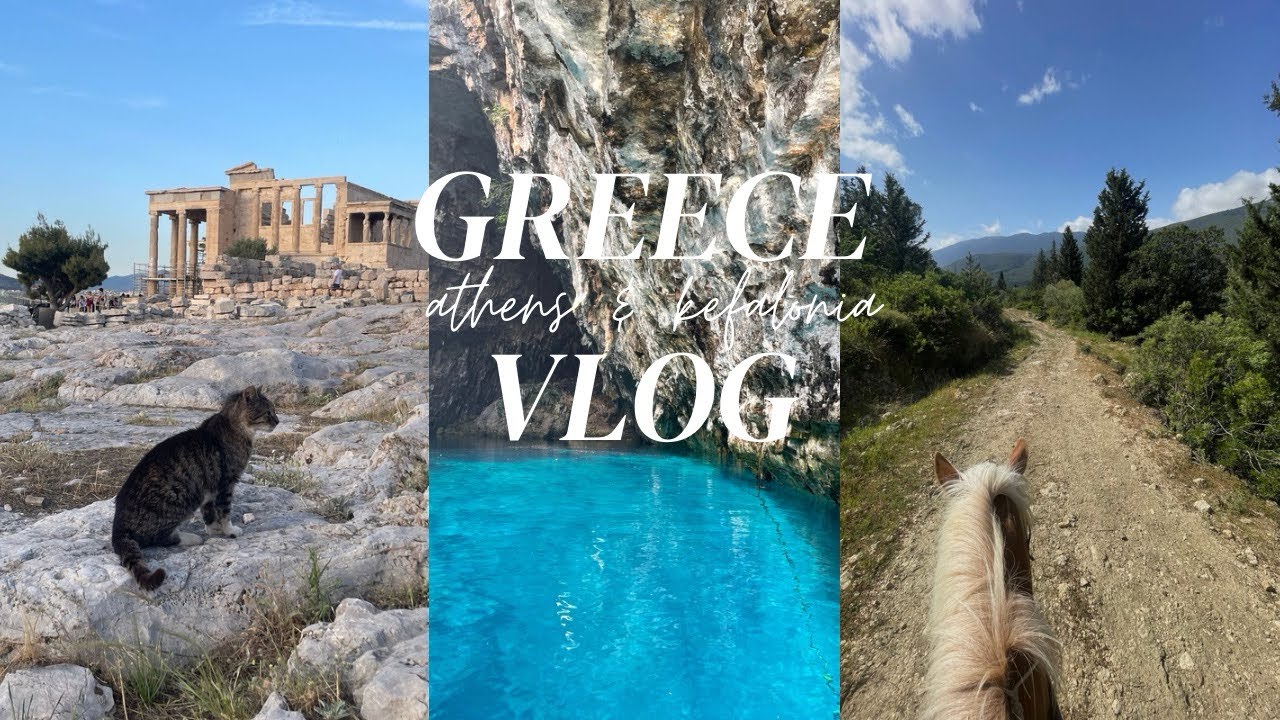 — greece vlogs: athens and kefalonia (last episode)🧿🏺