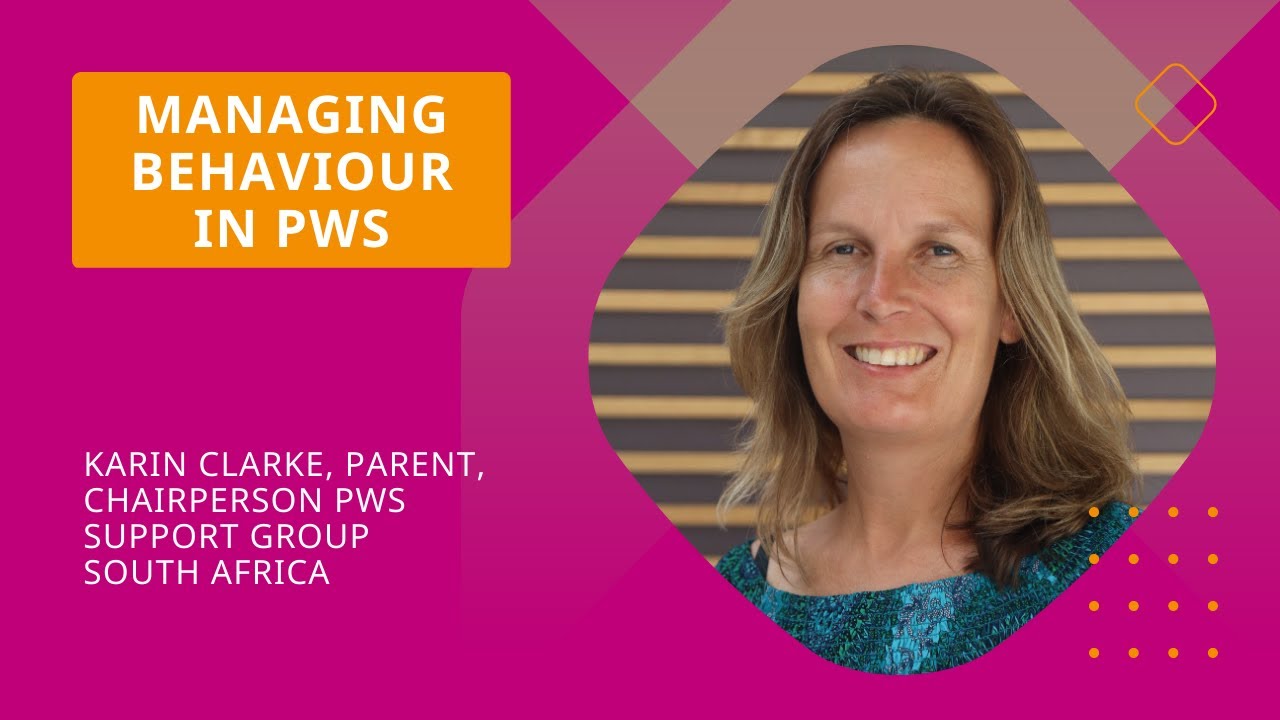 Managing behaviour in Prader-Willi syndrome