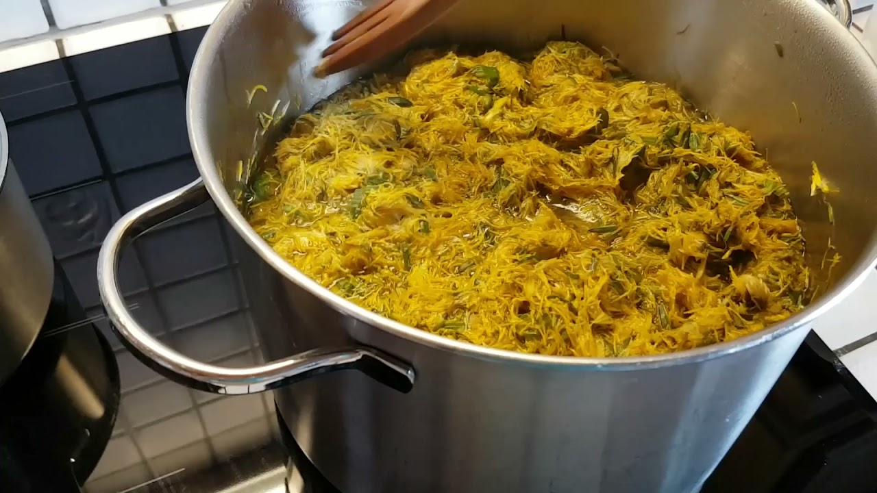 sirop de pissenlit