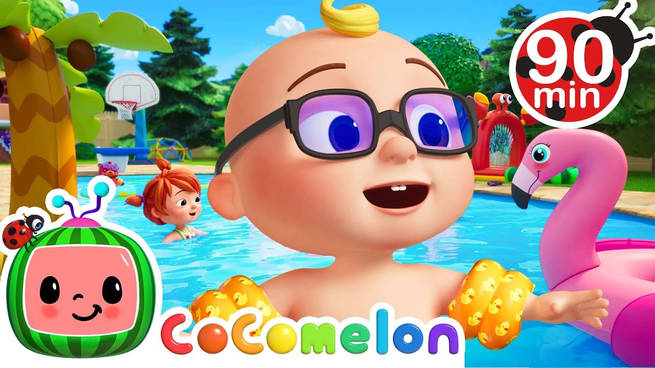 Splash in the Swimming Pool! 🥽 | CoComelon - Preschool Learning | Kids Songs & Nursery Rhymes