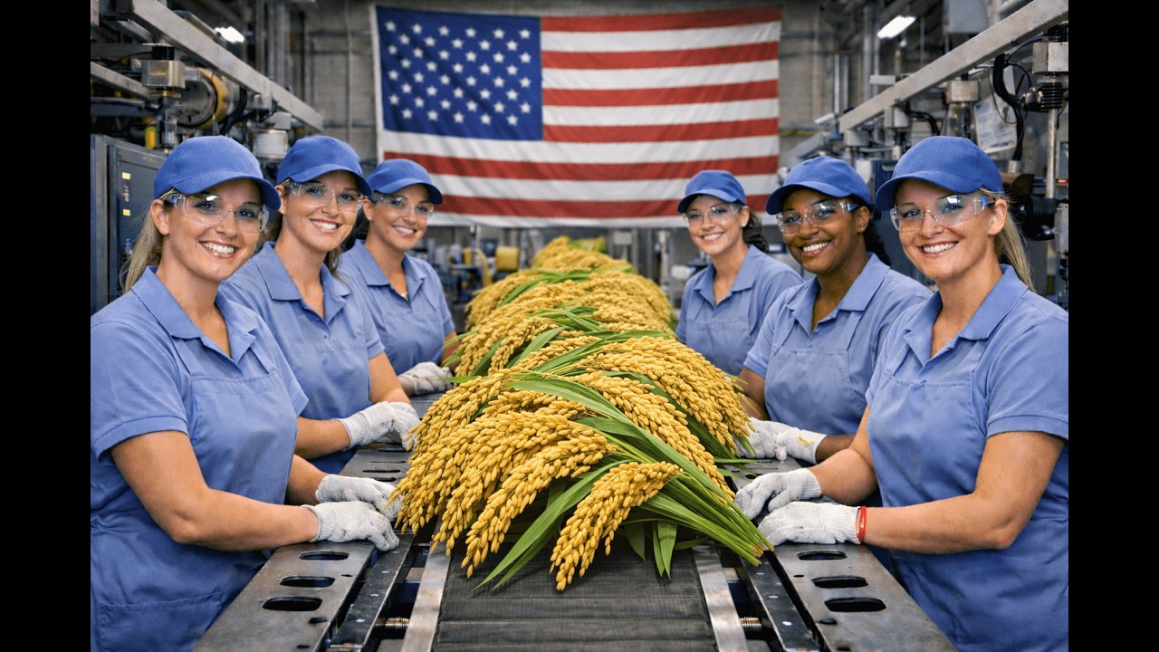 Inside Rice Processing Plants: From Paddy to Polished Grain