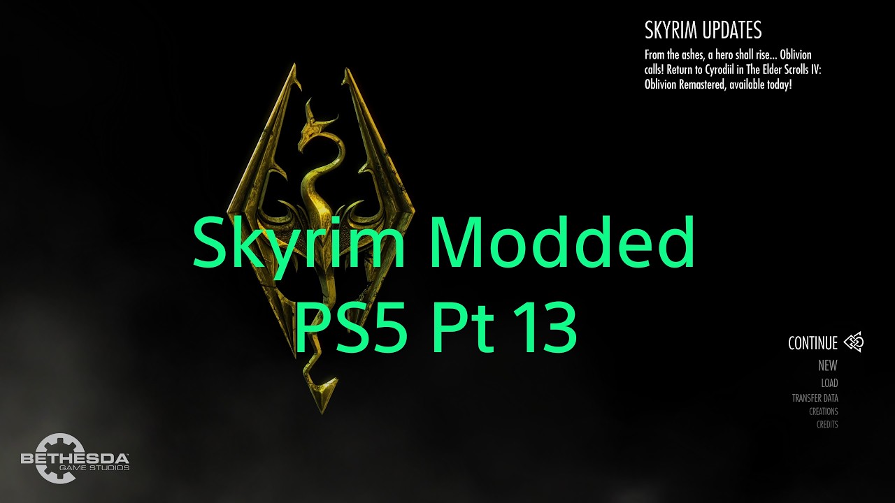 Skyrim Modded Playthrough PS5 Pt 13