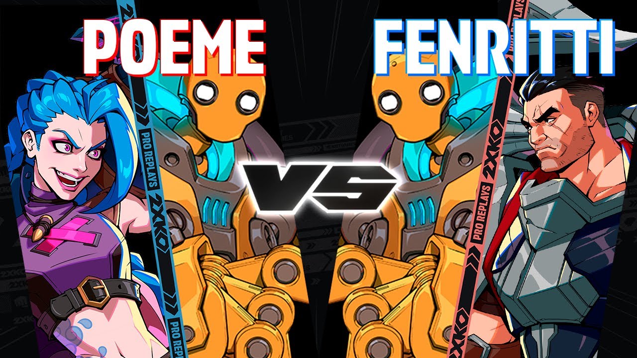 POEME EN PROSE (Blitzcrank-Jinx) vs FENRITTI (Blitzcrank-Darius) ▰ 2XKO Pro level replays