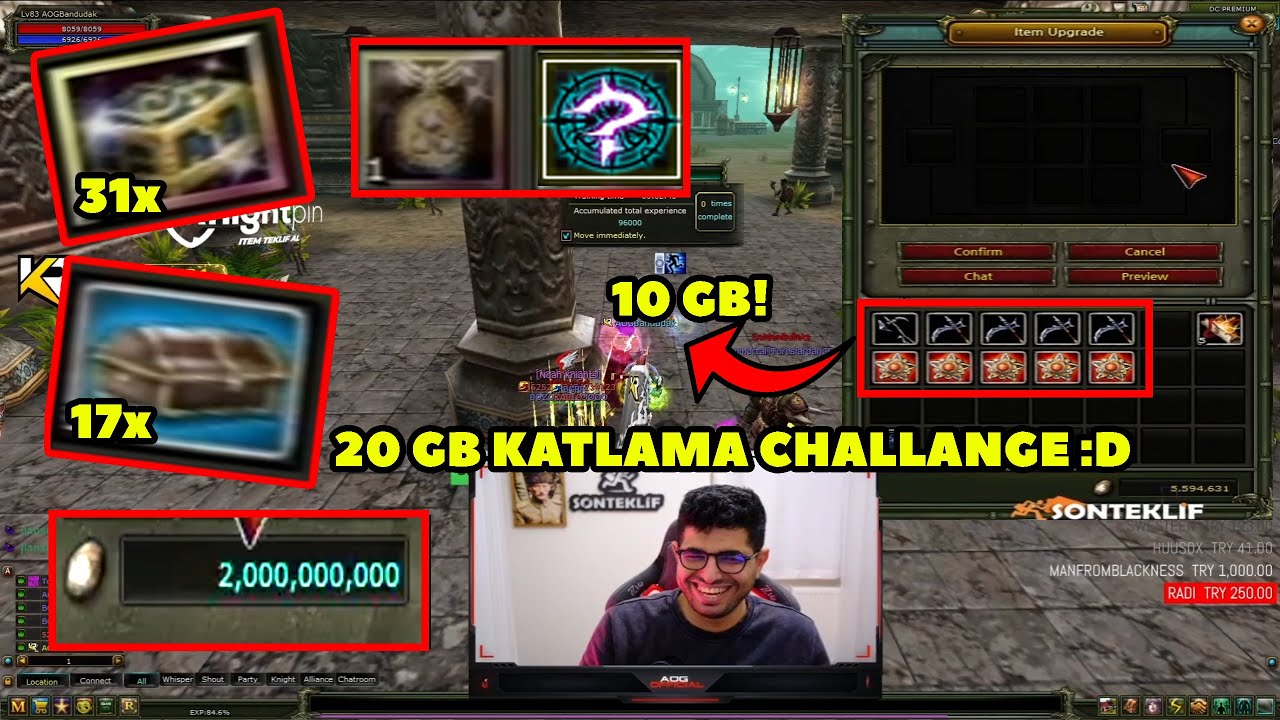 AOGofficial - 20 GB'ye Superior Box, Mavi Kutu, Upgrade Yapıp Draki Pendant  Basıyor! Knight Online
