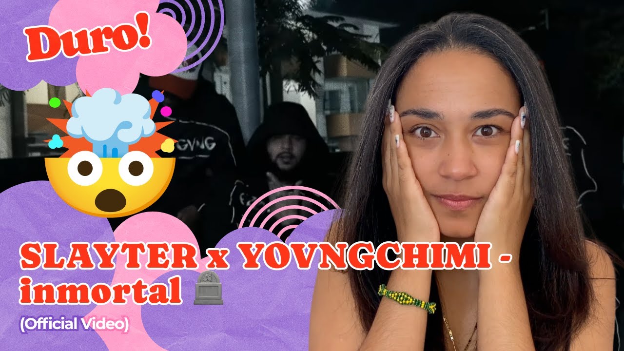 SLAYTER x YOVNGCHIMI - inmortal 🪦 (Official Video) ▷ Reacción !!!