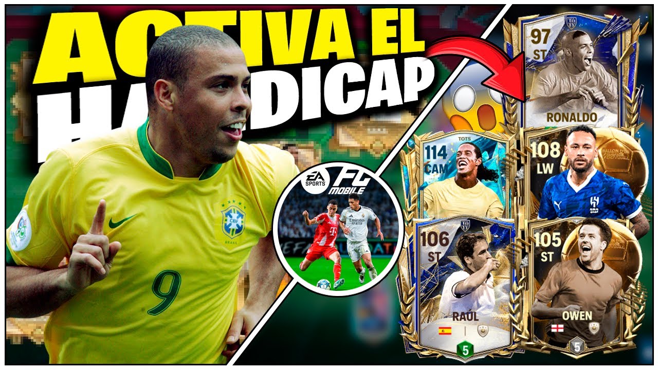 💀 Como ACTIVAR el HANDICAP en el FC MOBILE