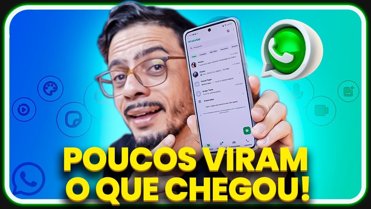 WhatsApp ATUALIZOU e liberou 3 novidades que quase ninguém percebeu! 😱