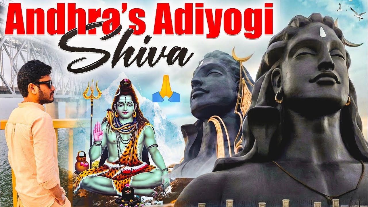 Andhra's shiva Yogi Statue 🔱