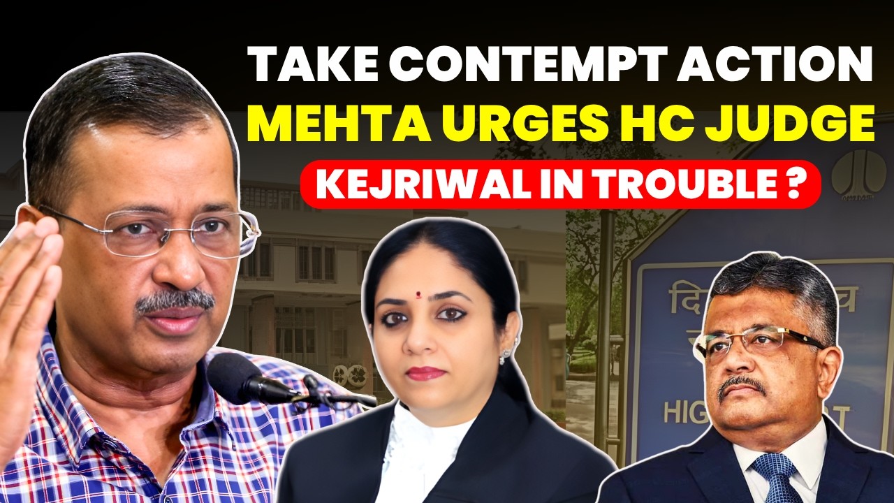 DON'T CROSS LIMITS..CONTEMPT ACTION SOON ?S G MEHTA SLAM KEJRIWAL #arvindkejriwal #delhihighcourt