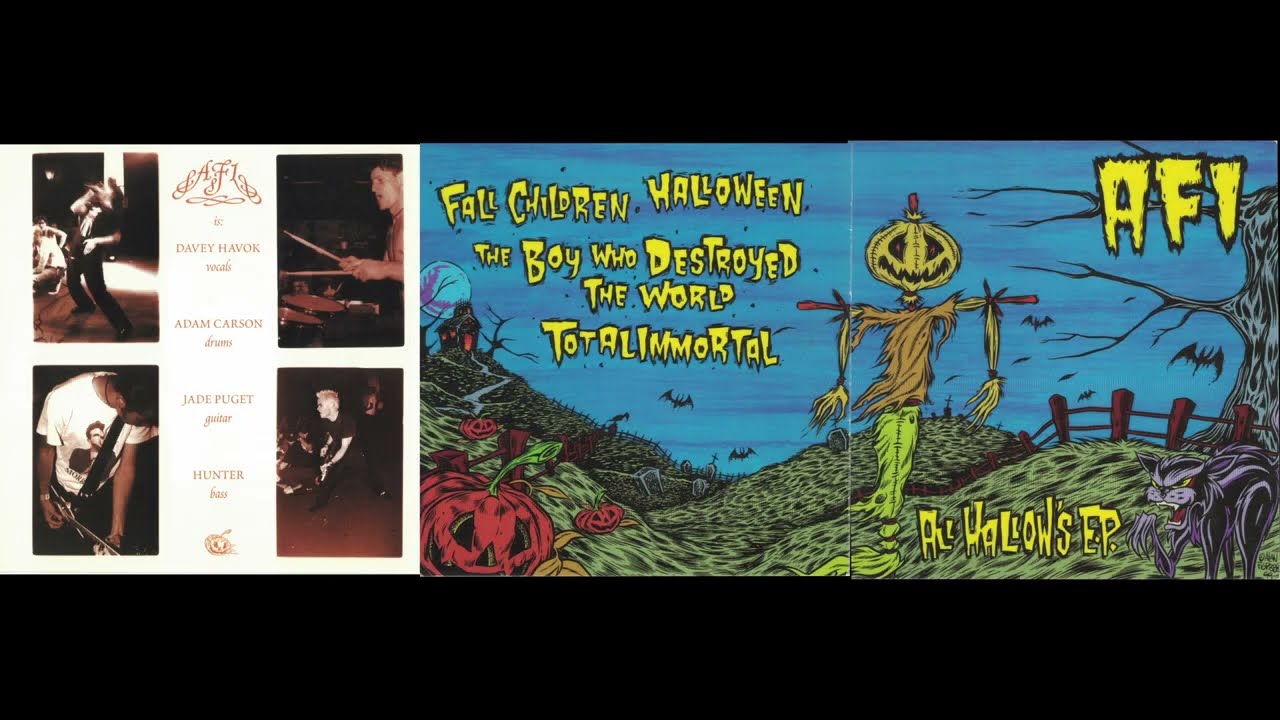 AFI  All Hallows Ep Full w/ Liner Notes , Lyrics