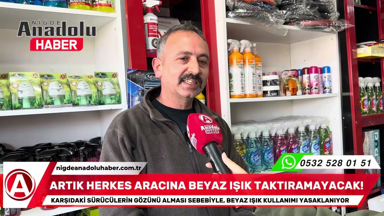 Trafikte beyaz far d&ouml;nemi sona eriyor!