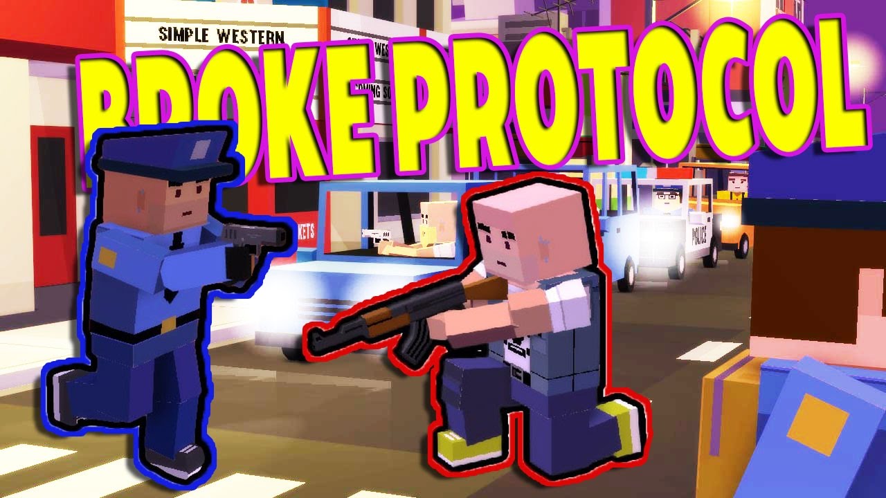 GTA AND PAINT THE TOWN RED CRIME SIMULATOR! - Broke Protocol Alpha Gameplay