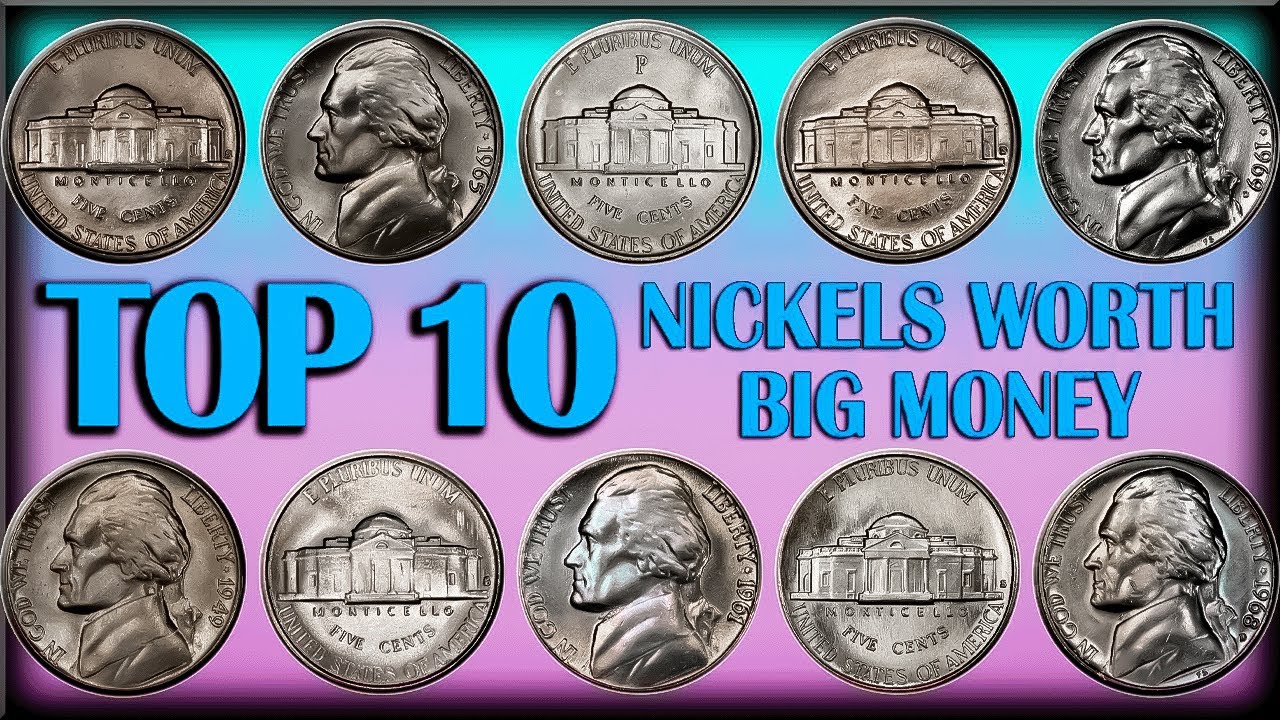 10 Most Valuable Jefferson Nickels Worth Big Money!!