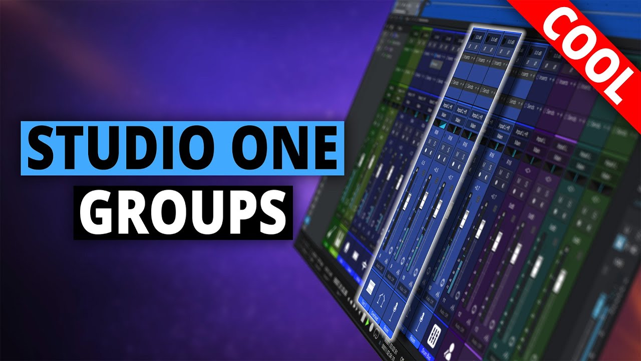 Studio One | Как использовать группы