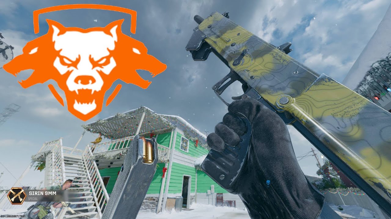 BO6  using the Sirin 9mm  and playing on the new maps