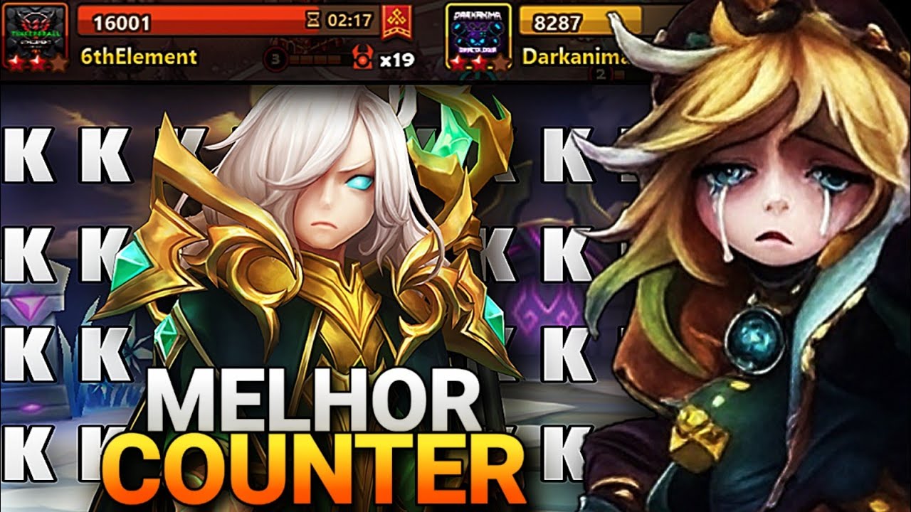 COUNTER PERFEITO de ODIN !? Siege G3 - Summoners War
