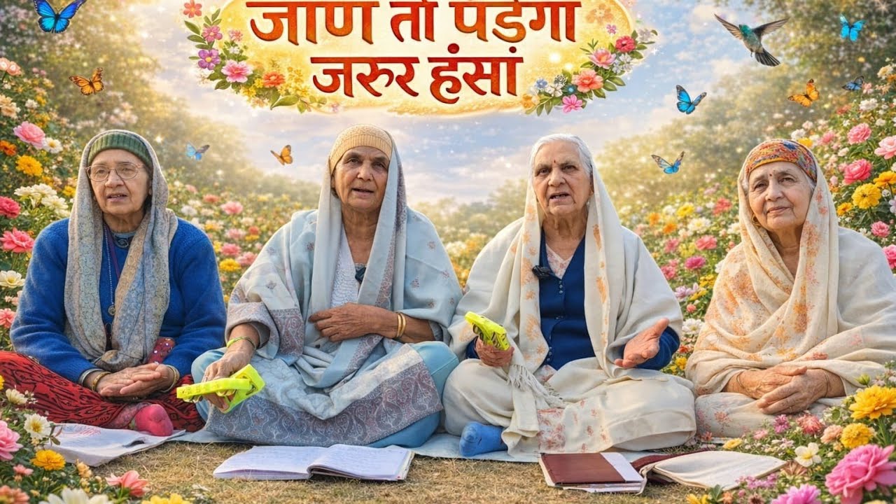 जाणा तो पड़ेगा जरूय हंसा/Haryanvi ladies bhajan/viral/lokgeet #viral #bhajan #haryanvisong #trending
