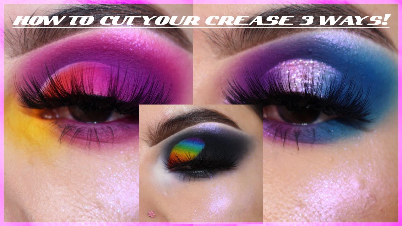 HOW TO CUT YOUR CREASE 3 DIFFERENT WAYS | Rocio Ceja