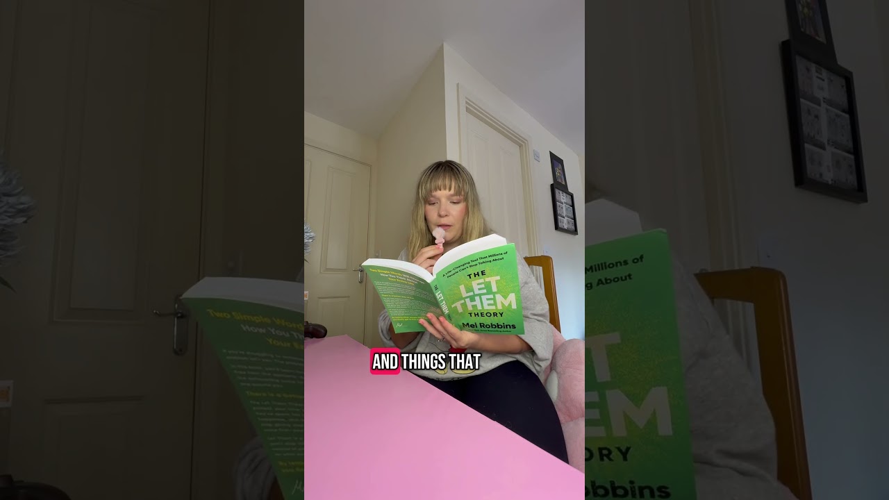 The let them theory book has helped so much with personal growth #melrobbinsquotes #letthem