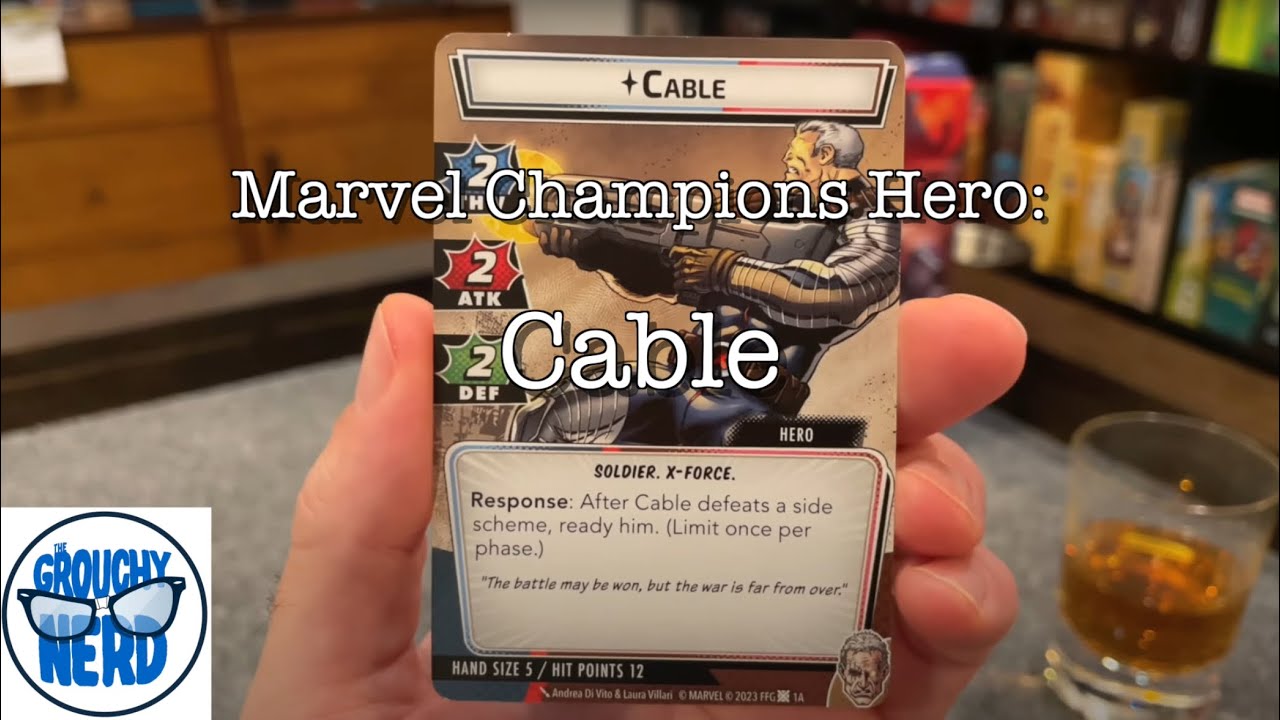Marvel Champions Hero: Cable