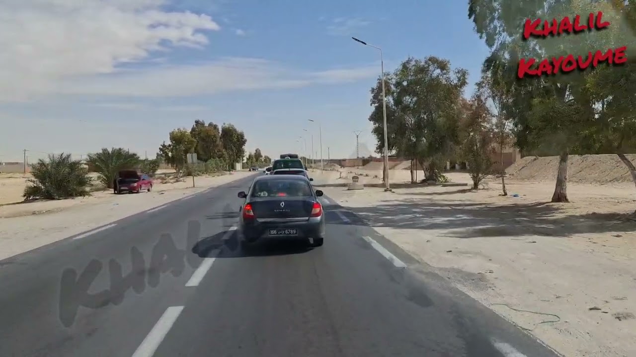 الطريق الرابط بين #حاسي_خليفة و #الطالب_العربي بولاية #وادسوف|الحدود #الجزائرية #التونسية| #algeria