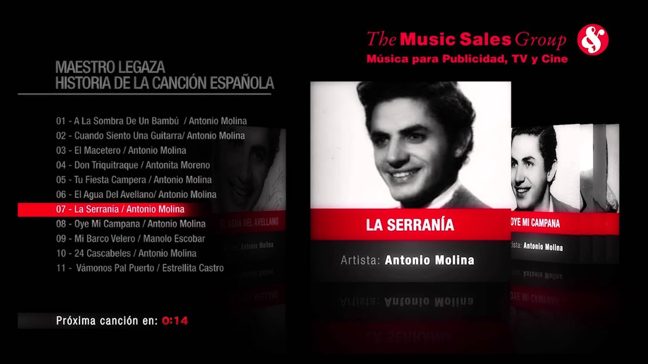 Maestro Legaza - Historia de la canión española