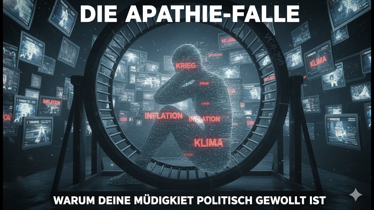 🧠 DIE APATHIE-FALLE: Warum deine M&uuml;digkeit politisch gewollt ist (Analyse)
