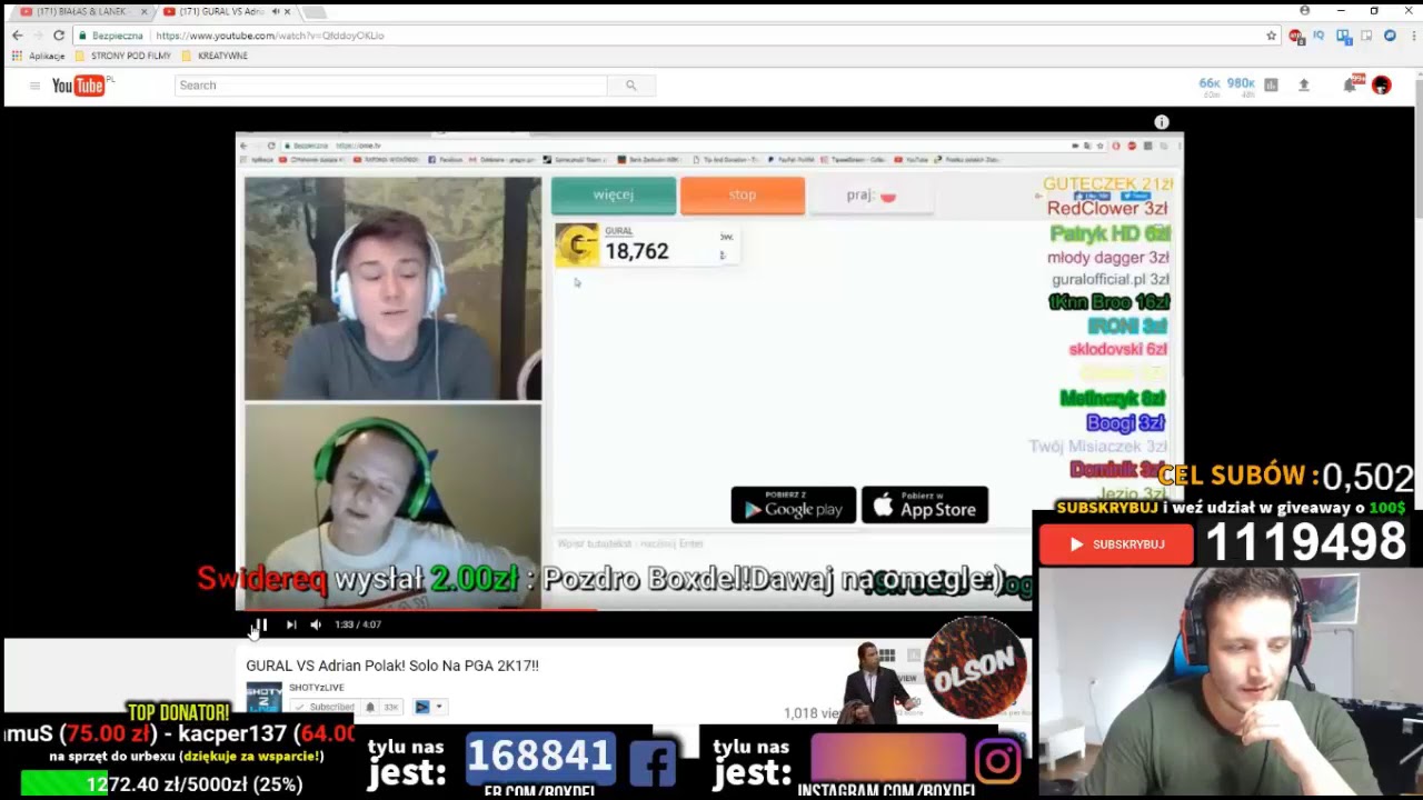 BOXDEL OGLĄDA ZAPOWIEDŹ USTAWKI ( GURAL VS ADRIAN POLAK) | SHOTY Z LIVE