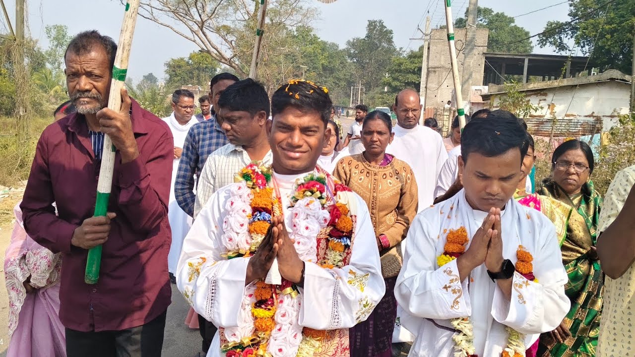Thanks giving Mass by Fr. Rohan Nayak from Adava (CM)