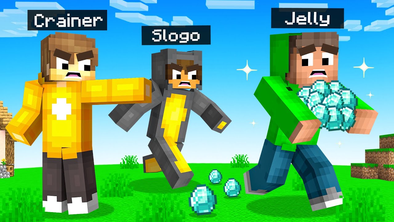 Jelly Got CAUGHT STEALING In Minecraft! (Squid Island)