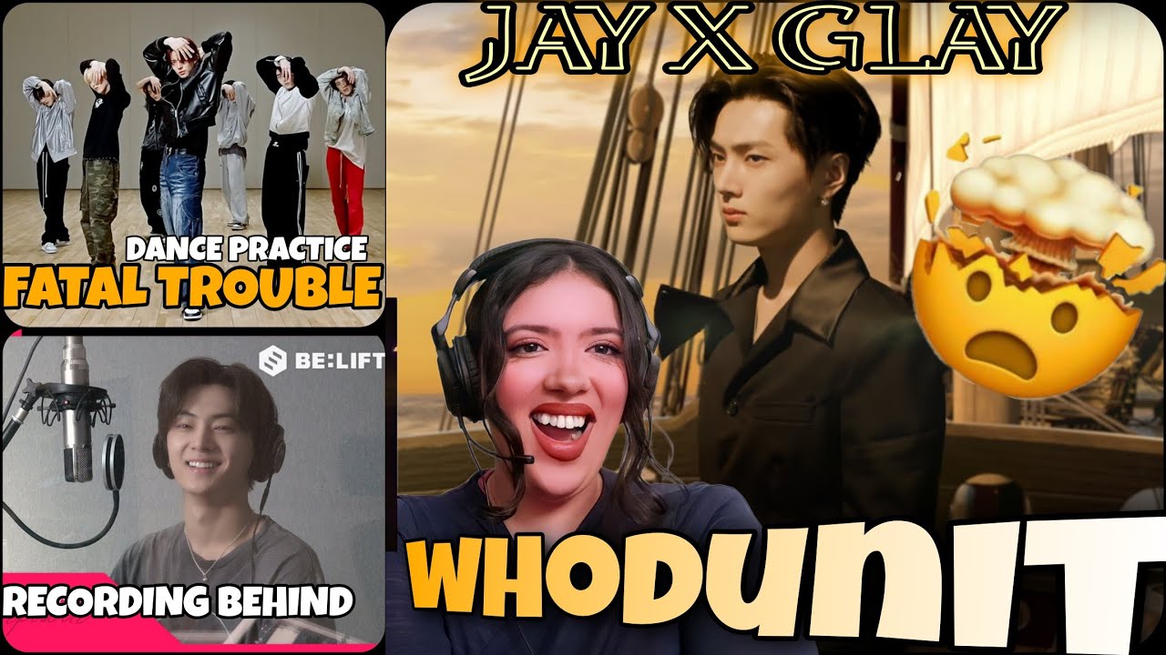 GLAY&times;JAY (ENHYPEN) / whodunit MV& Recording Behind + 'Fatal Trouble' Dance Practice Reaction