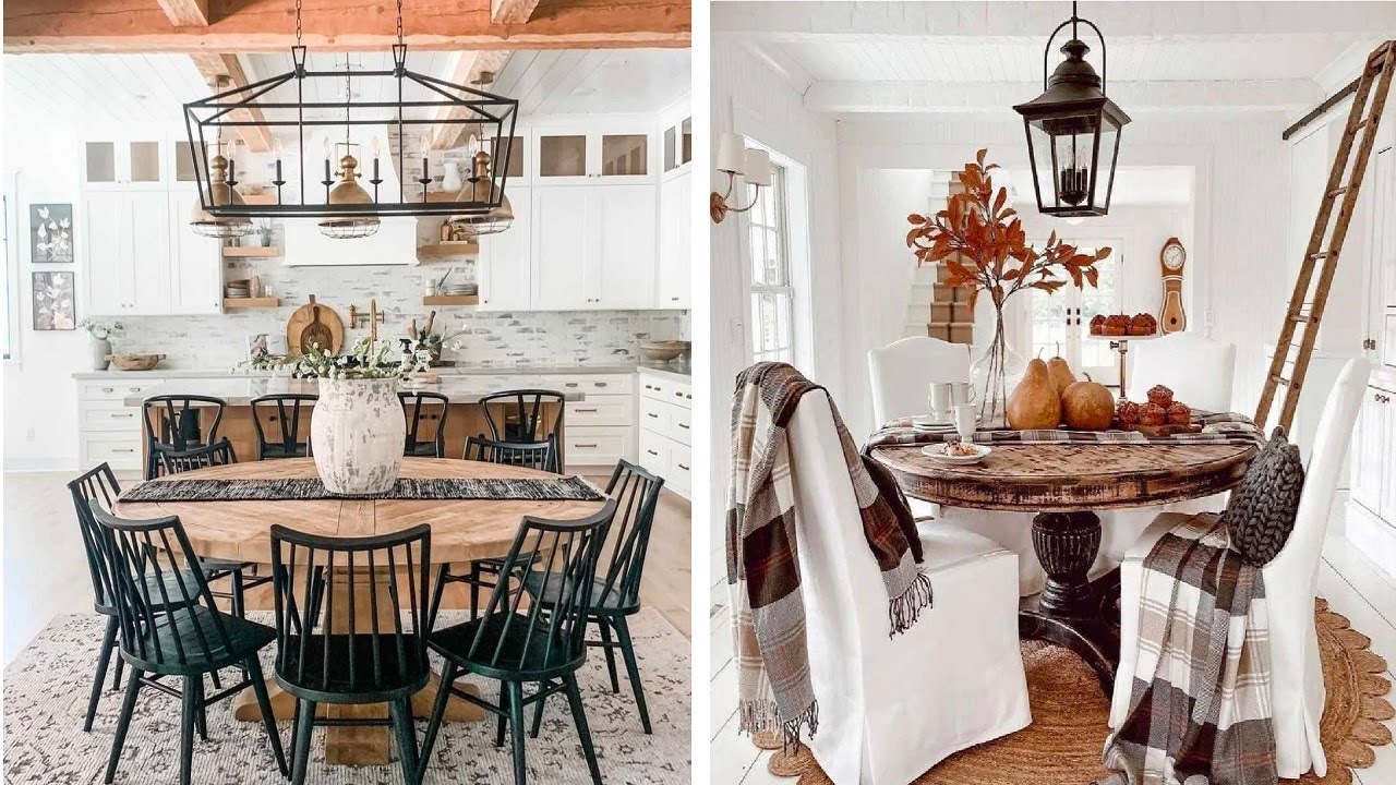 15 Amazing Farmhouse Dining Room Decor Ideas & Trends
