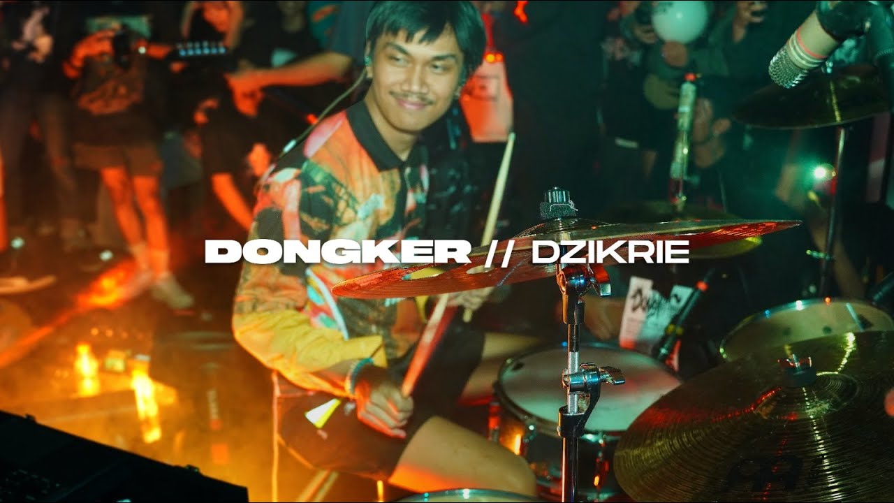 Dongker | Drum Cam by Dzikrie J. Arethusa (HQ Audio)