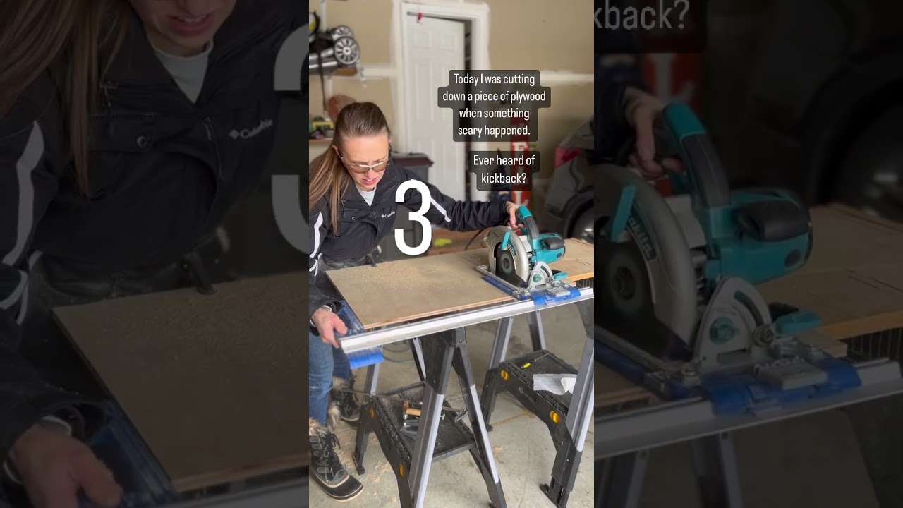 ‼️Circular Saw Kickback‼️What is it? Why does it happen? Read Description (3 dots in upper corner)