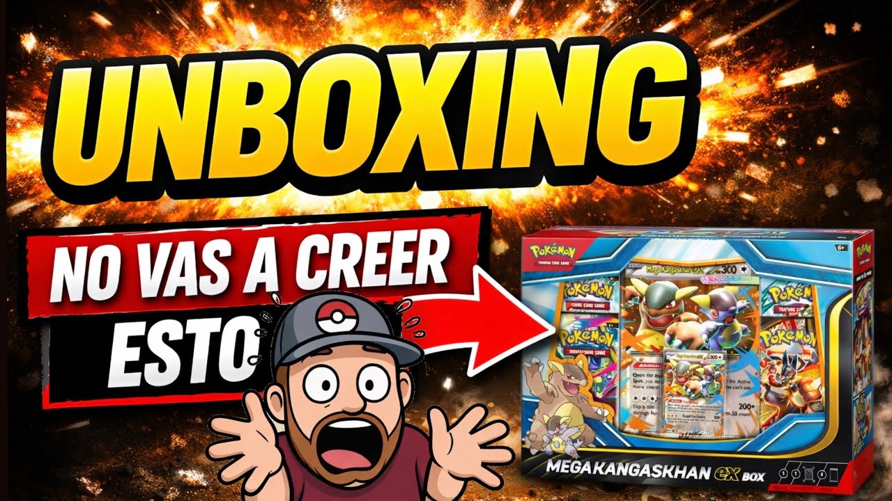 Abri la Mega Kangaskhan EX Box Pokémon TCG – ¡No vas a creer lo que salió!