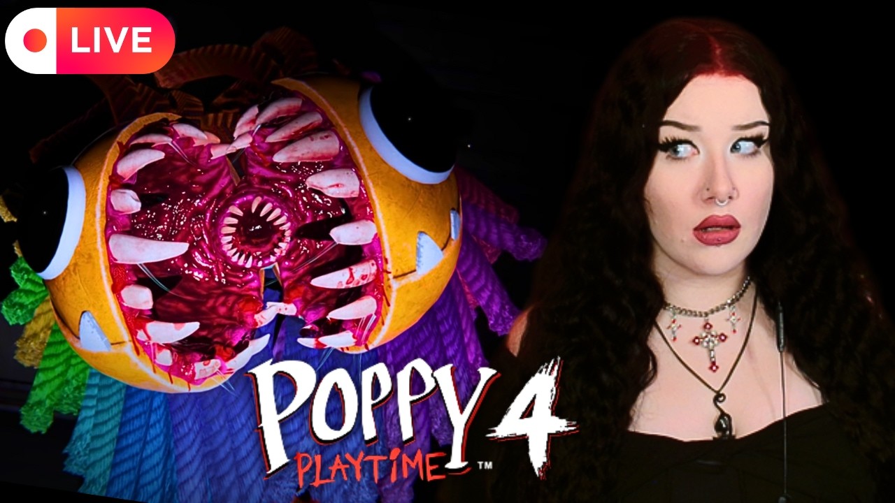 Preparing For Chapter 5 | Poppy Playtime - Chapter 4  | 🔴 LIVE