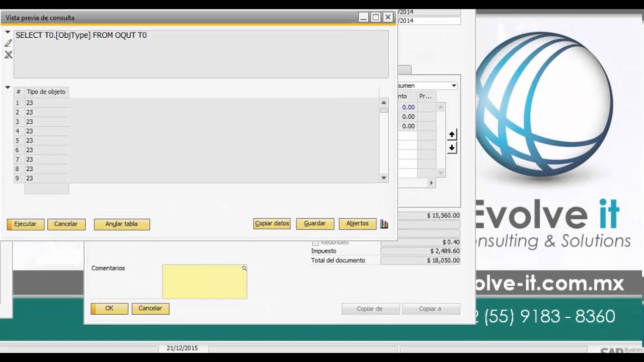 Hacer un campo de SAP Business One obligatorio por medio del SP Transaction Notification